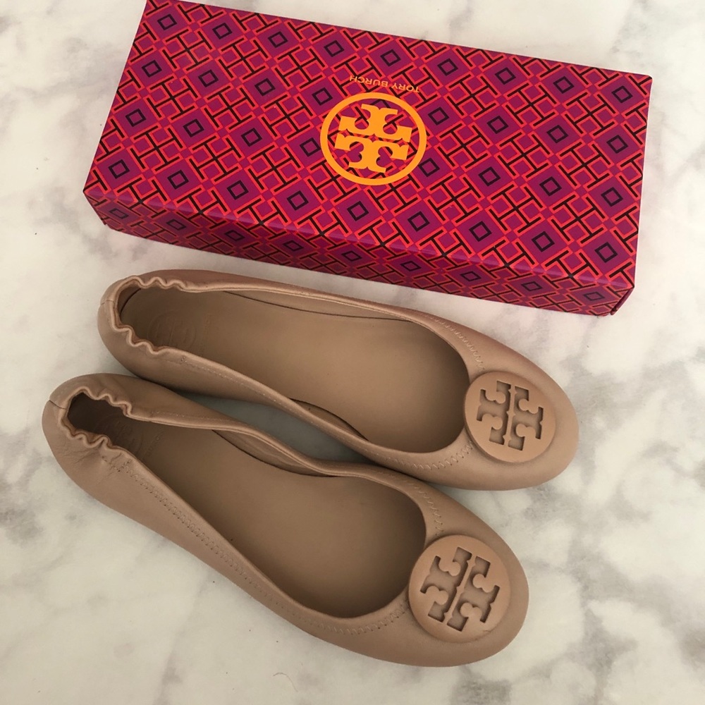 Tory Burch Minnie Travel Ballet Flats